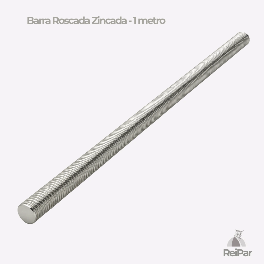 Barra roscada zincada - 1 metro